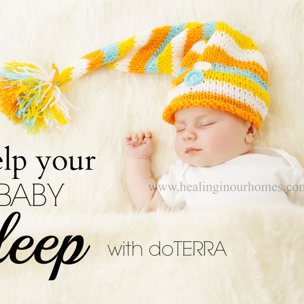 Help your baby sleep with essential oils