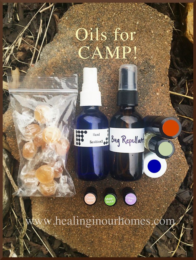 Essential oils for camp