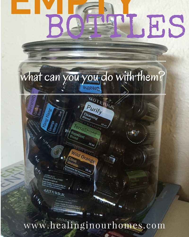 What to do with your empty essential oil bottles?