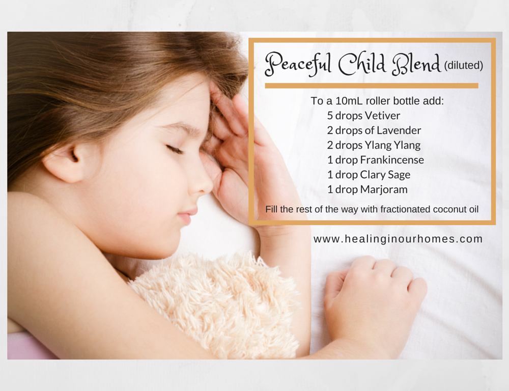 Peaceful Child blend (diluted)