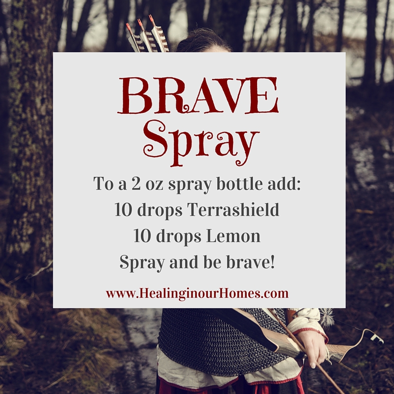 “Brave” spray