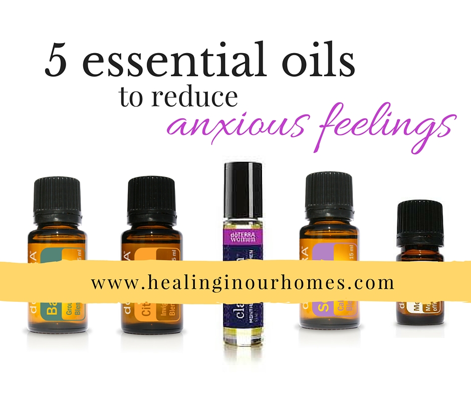 5 oils to reduce anxious feelings