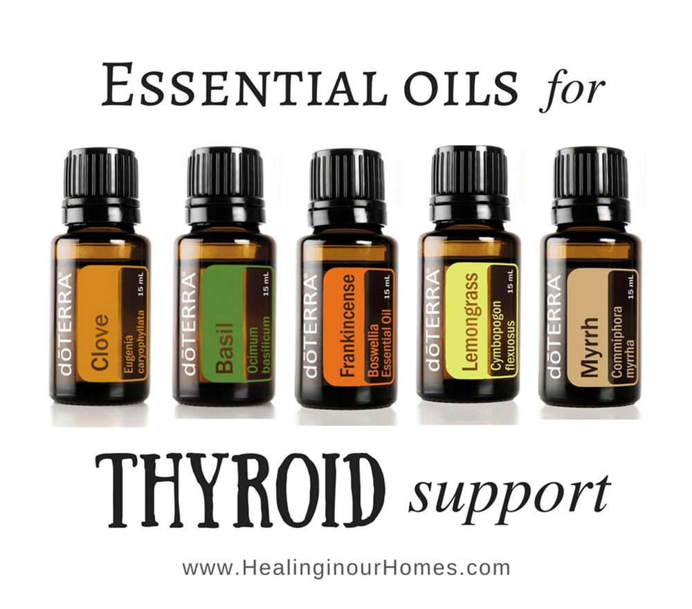 Essential oils for Thyroid support | doterra