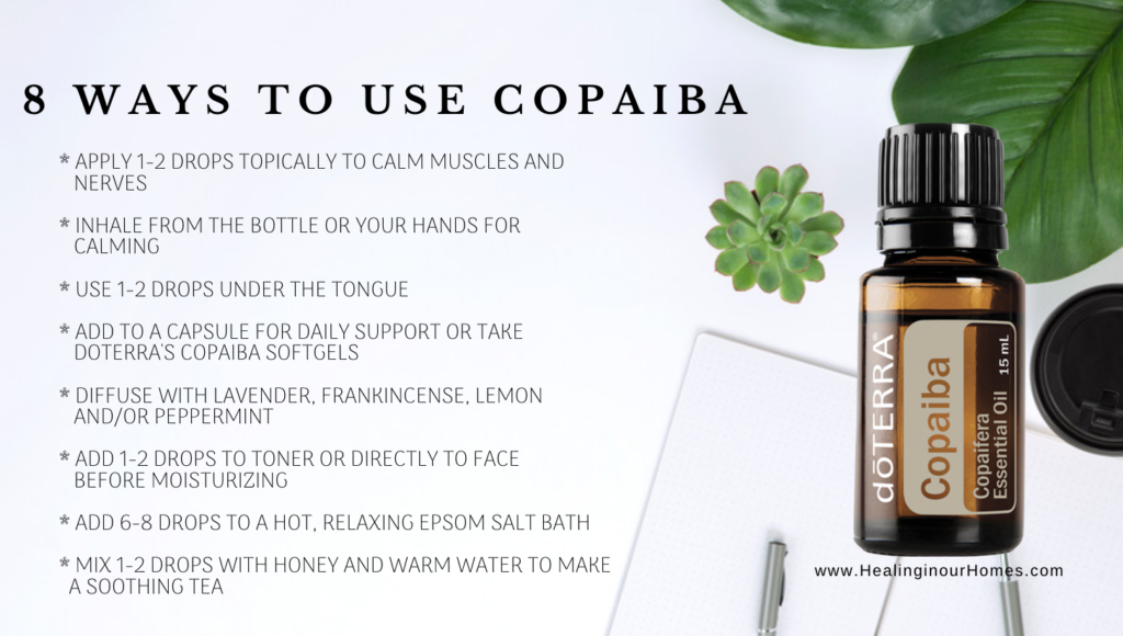 How to Use Young Living Copaiba Essential Oil – Our Little Ways